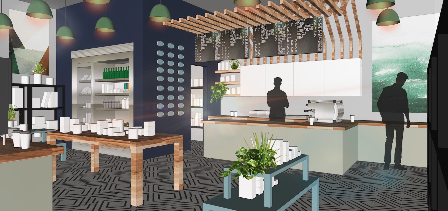 Benchmark 4.0 Rustic Cafe
